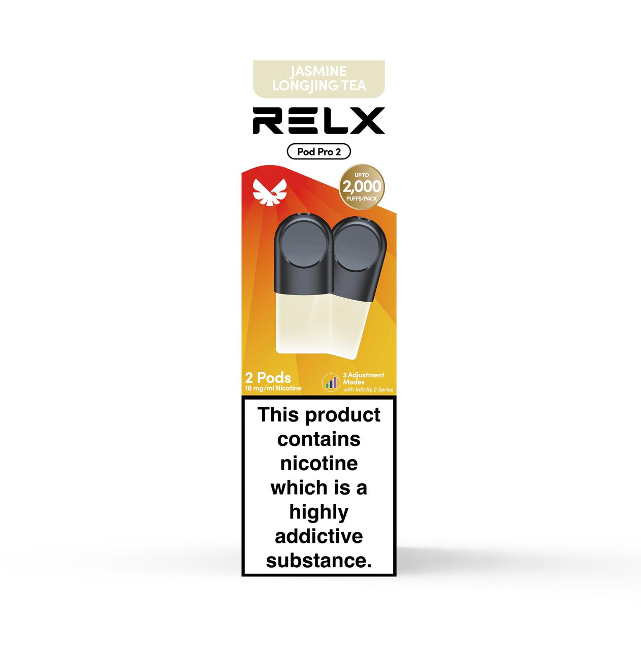 RELX Pod Pro 2 - JASMINE LONGJING TEA Vapeoffice RELX Pod Pro 2 - JASMINE LONGJING TEA Vapeoffice