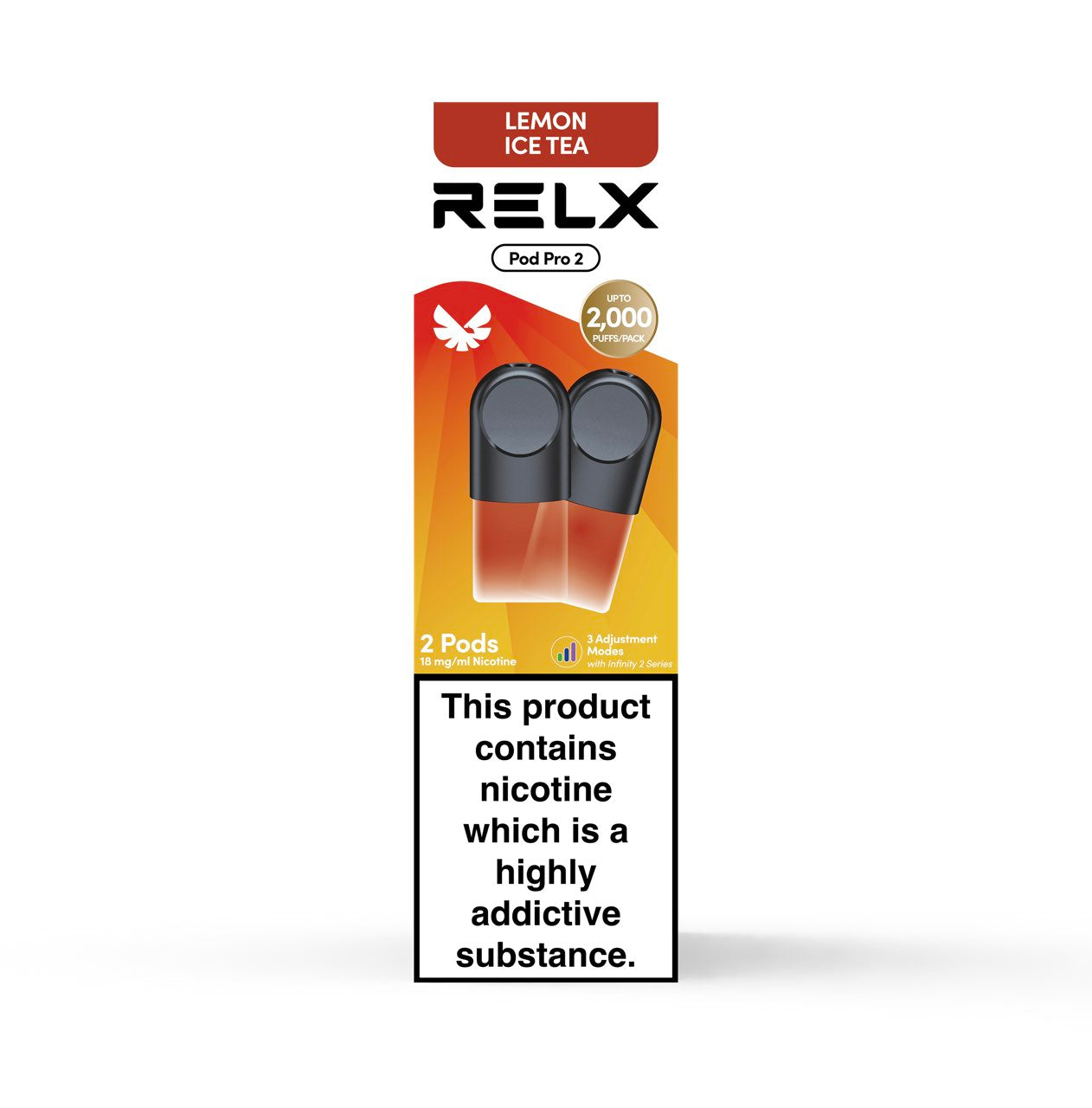 RELX Pod Pro 2 - LEMON ICE TEA