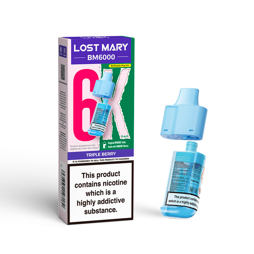 LOST MARY BM6000 Pod - Triple Berry