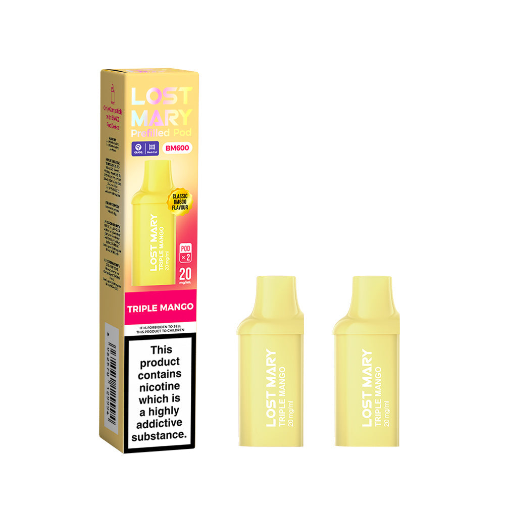 LOST MARY BM600 Prefilled 2xPods - Triple Mango