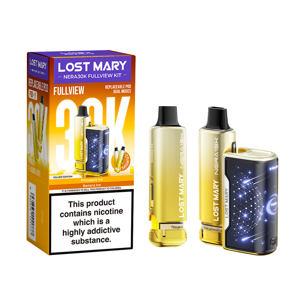 Lost Mary Nera 30K Fullview Prefilled Pod Kit Yellow-Edition