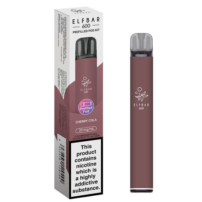 ELFBAR 600 - Cherry Cola Vapeoffice ELFBAR 600 - Cherry Cola Vapeoffice