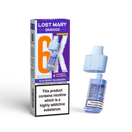 LOST MARY BM6000 Pod - Acai Berry Blueberry