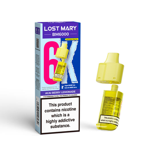 LOST MARY BM6000 Pod - Acai Berry Lemonade