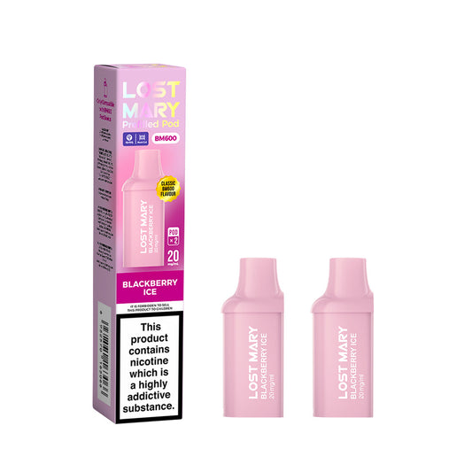 LOST MARY BM600 Prefilled 2xPods - Blackberry lce