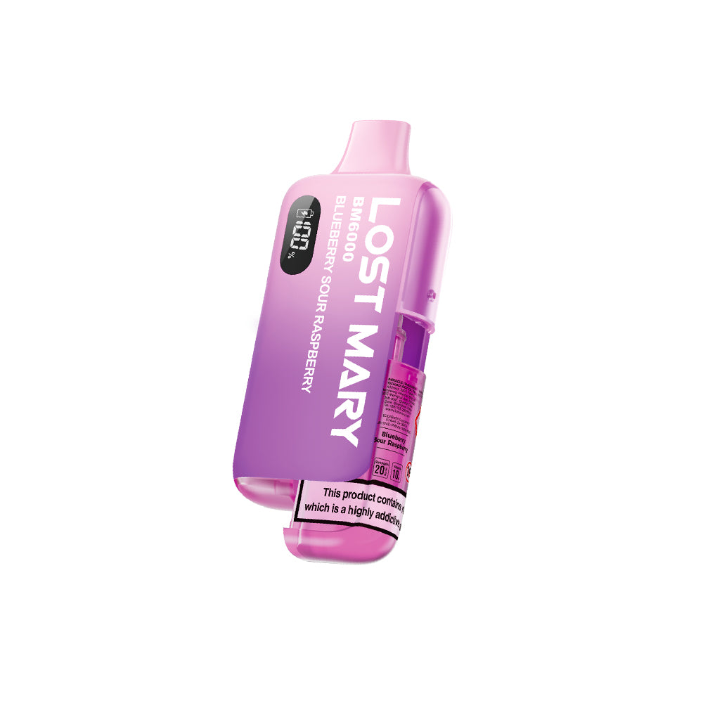 LOST MARY BM6000 Prefilled Kit - Blueberry Sour Raspberry