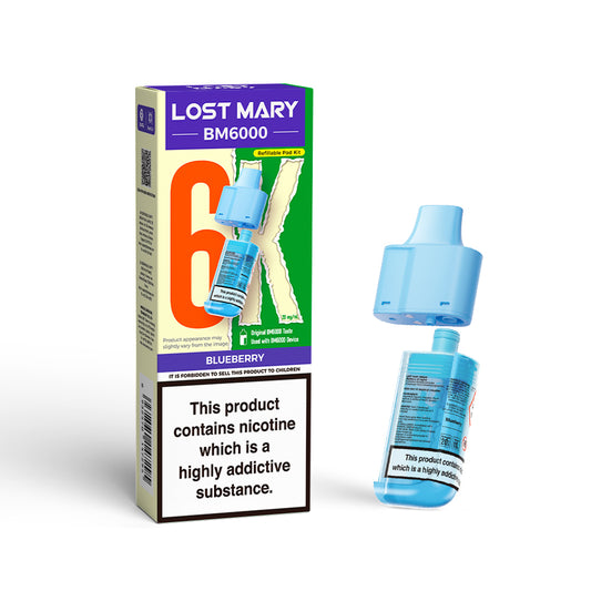 LOST MARY BM6000 Pod - Blueberry