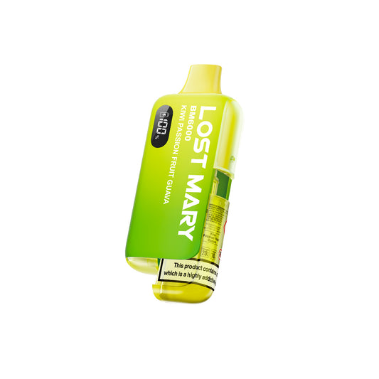 LOST MARY BM6000 Prefilled Kit - Kiwi Passion Fruit Guava