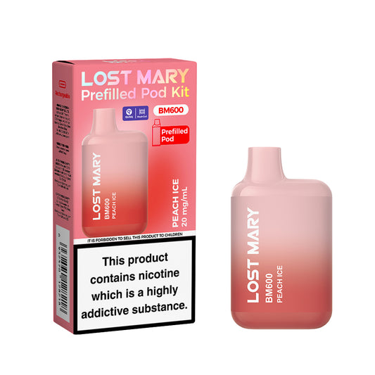 LOST MARY BM600 -Peach Ice
