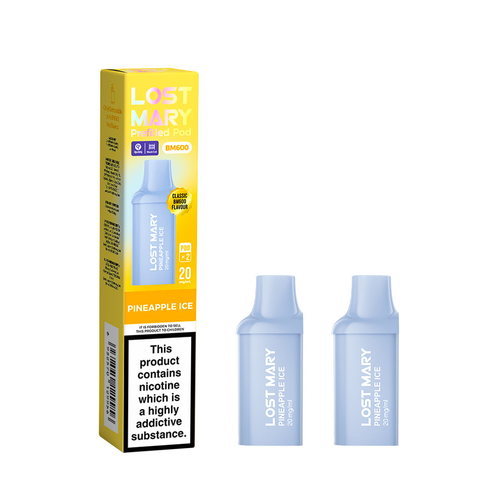 LOST MARY BM600 Prefilled 2xPods - Pineapple lce