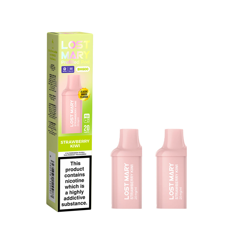 LOST MARY BM600 Prefilled 2xPods - Strawberry Kiwi