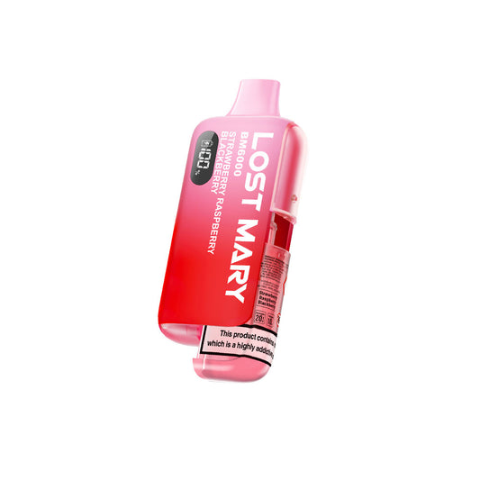 LOST MARY BM6000 Prefilled Kit - Strawberry Raspberry Blackberry